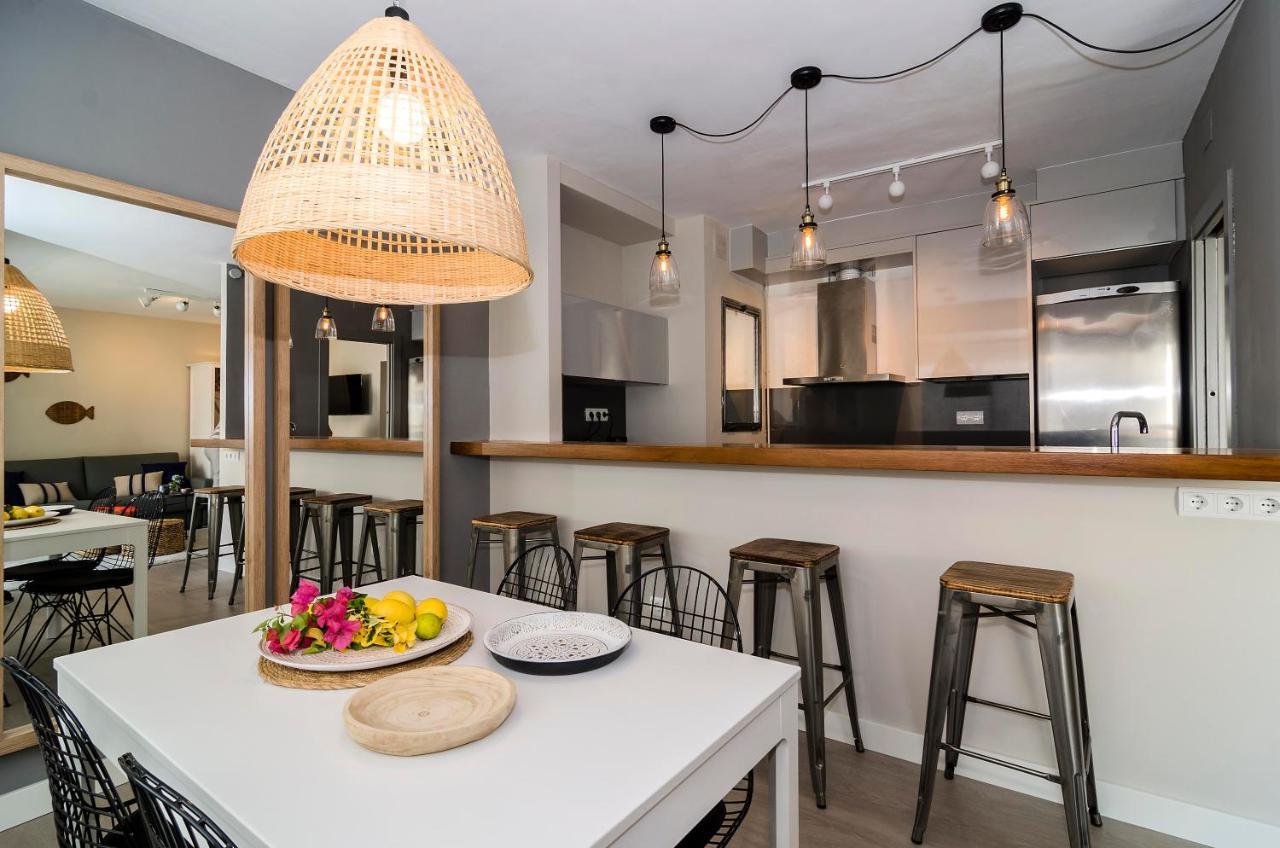 Sitges Spaces Deluxe Centre Apartment Bagian luar foto